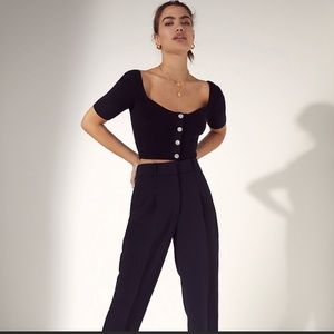 Aritzia Wilfred Dashwood Pant Size 4 Navy